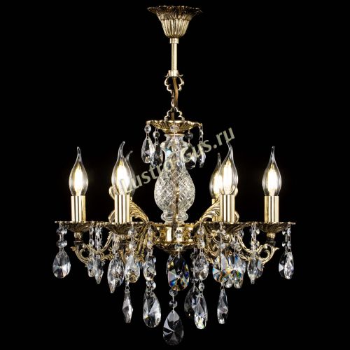 Люстра бронзовая Алфея №6/1 Лучик в Сочи Гусь Хрустальный