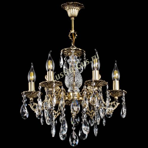 Люстра бронзовая Алфея №6/1 Журавлик в Сочи Гусь Хрустальный