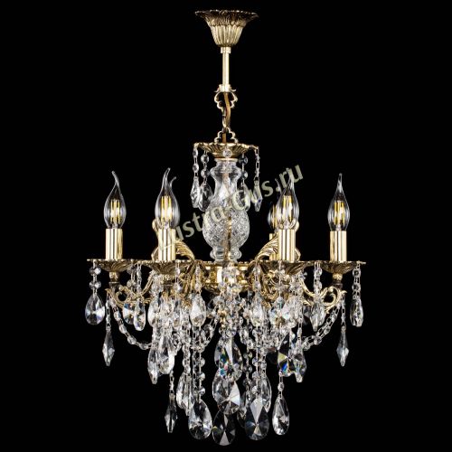 Люстра бронзовая Алфея №6/3 Лучик в Сочи Гусь Хрустальный