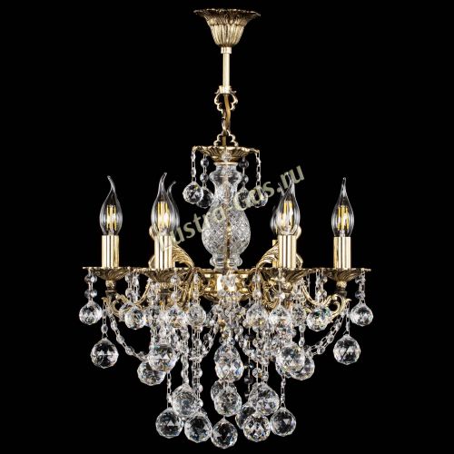 Люстра бронзовая Алфея №6/3 Шар в Сочи Гусь Хрустальный