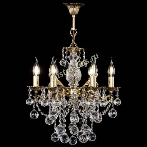 Люстра бронзовая Алфея №6/3 Шар в Сочи Гусь Хрустальный