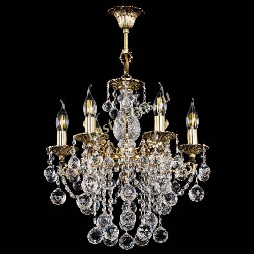 Люстра бронзовая Алфея №6/3 Шар в Сочи Гусь Хрустальный