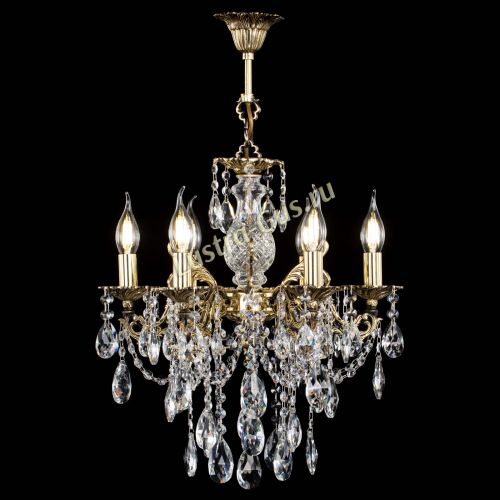 Люстра бронзовая Алфея №6/3 Журавлик в Сочи Гусь Хрустальный