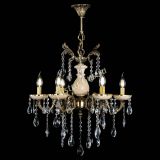 Люстра бронзовая Алфея №6 с камнем шар в Сочи