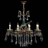 Люстра бронзовая Алфея Малахит №8 баден в Сочи