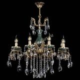 Люстра бронзовая Алфея Малахит №8 баден в Сочи