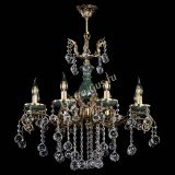 Люстра бронзовая Алфея Малахит №8 шар в Сочи