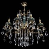 Люстра бронзовая Алфея Малахит №8 журавлик в Сочи