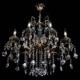 Люстра бронзовая Алфея Малахит №8 звездочка в Сочи