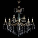 Люстра бронзовая Алфея Малахит №12 баден в Сочи