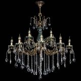 Люстра бронзовая Алфея Малахит №12 баден в Сочи