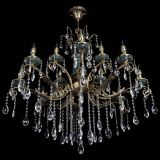 Люстра бронзовая Алфея Малахит №12 журавлик в Сочи