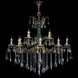 Люстра бронзовая Алфея Малахит №12 звездочка в Сочи