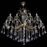 Люстра бронзовая Алфея Малахит №12 звездочка в Сочи