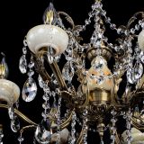 Люстра бронзовая Алфея Оникс №6 шар в Сочи