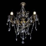 Бронзовая люстра Ариадна №3 Лучик в Сочи