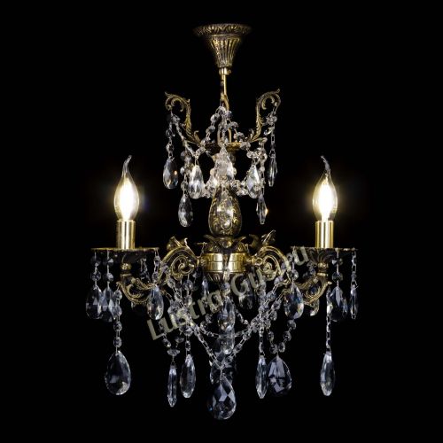 Люстра бронзовая Ариадна №3 Журавлик в Сочи Гусь Хрустальный