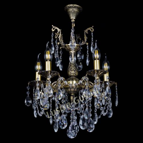 Бронзовая люстра Ариадна №5 Журавлик в Сочи Гусь Хрустальный