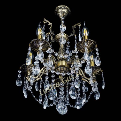 Бронзовая люстра Ариадна №5 Журавлик в Сочи Гусь Хрустальный