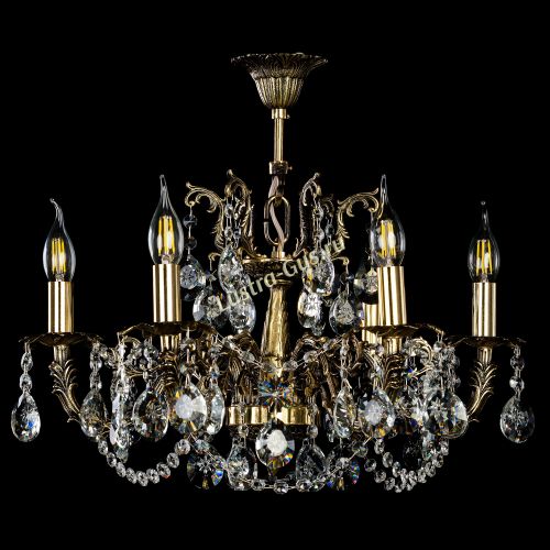 Люстра бронзовая Артемида №2 в Сочи Гусь Хрустальный