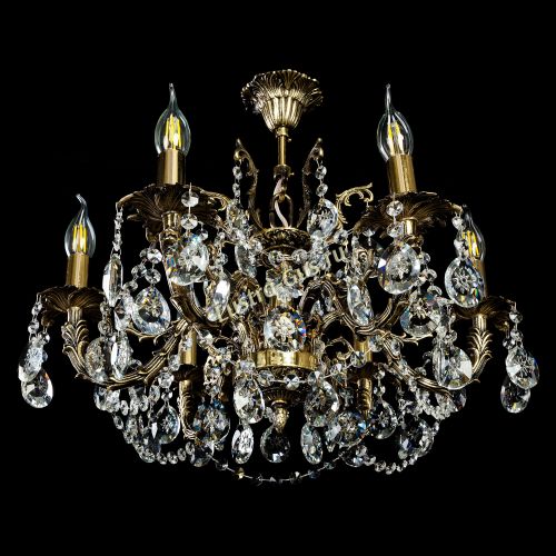 Люстра бронзовая Артемида №2 в Сочи Гусь Хрустальный