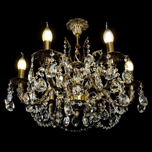 Люстра бронзовая Артемида №2 в Сочи Гусь Хрустальный