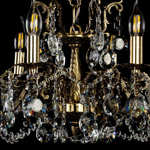 Люстра бронзовая Артемида №2 в Сочи Гусь Хрустальный