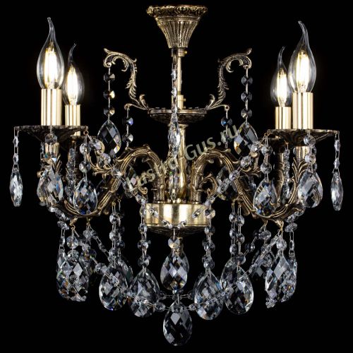 Люстра бронзовая Артемида №4 баден в Сочи Гусь Хрустальный