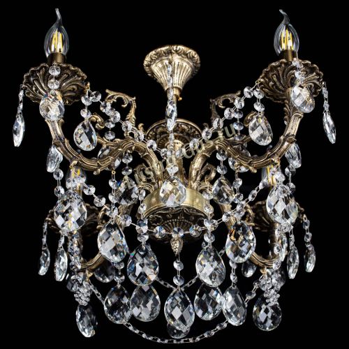 Люстра бронзовая Артемида №4 баден в Сочи Гусь Хрустальный