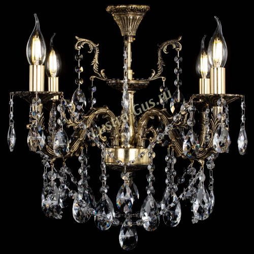 Люстра бронзовая Артемида №4 журавлик в Сочи Гусь Хрустальный