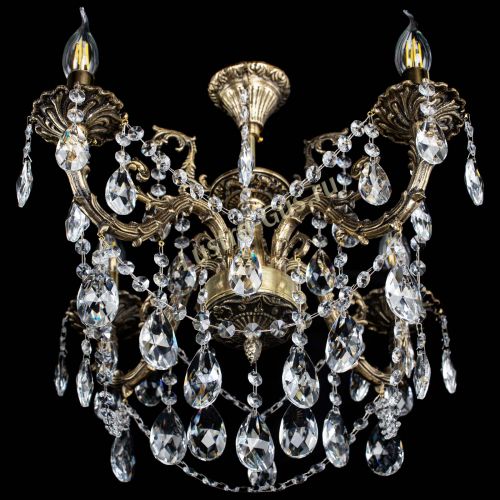 Люстра бронзовая Артемида №4 журавлик в Сочи Гусь Хрустальный