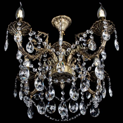 Люстра бронзовая Артемида №4 журавлик в Сочи Гусь Хрустальный