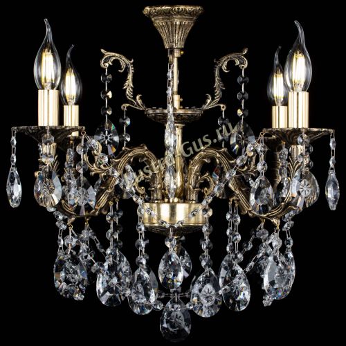 Люстра бронзовая Артемида №4 звезда в Сочи Гусь Хрустальный