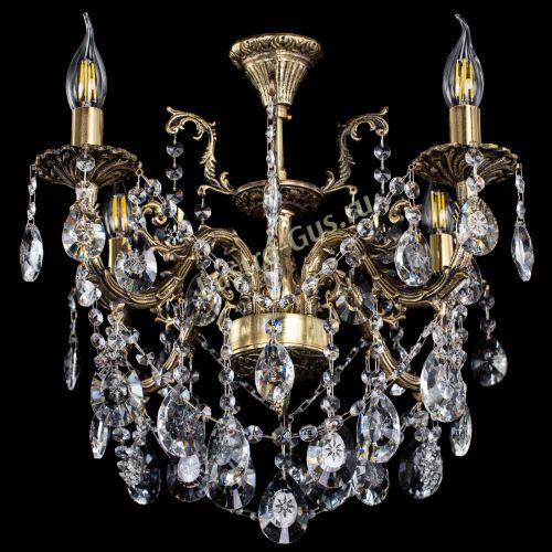 Люстра бронзовая Артемида №4 звезда в Сочи Гусь Хрустальный