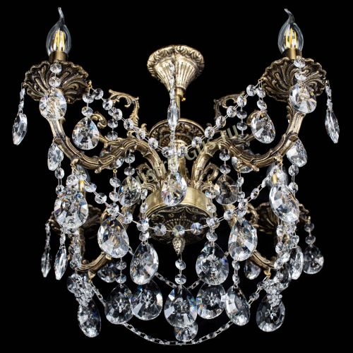 Люстра бронзовая Артемида №4 звезда в Сочи Гусь Хрустальный