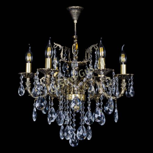 Бронзовая люстра Артемида №6 журавлик в Сочи Гусь Хрустальный