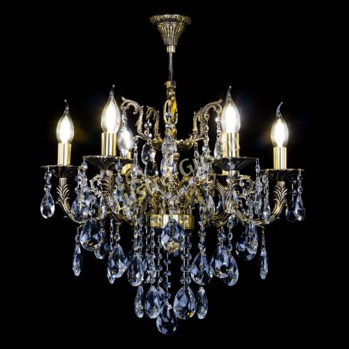 Бронзовая люстра Артемида №6 журавлик в Сочи Гусь Хрустальный