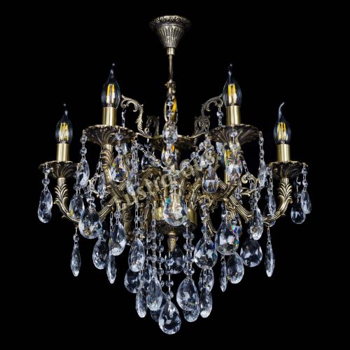 Бронзовая люстра Артемида №6 журавлик в Сочи Гусь Хрустальный