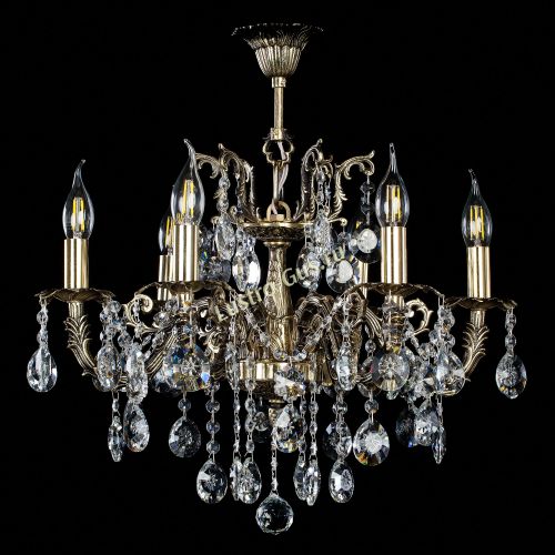 Бронзовая люстра Артемида в Сочи Гусь Хрустальный