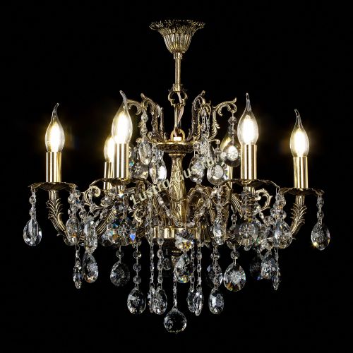 Бронзовая люстра Артемида в Сочи Гусь Хрустальный