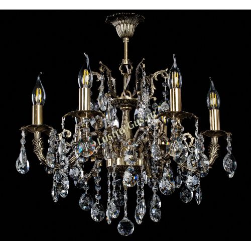 Бронзовая люстра Артемида в Сочи Гусь Хрустальный