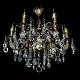 Бронзовая люстра Артемида в Сочи