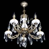 Люстра бронзовая Атланта из мрамора №5/1 Лучик в Сочи