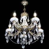 Люстра бронзовая Атланта из мрамора №5/3 Лучик в Сочи