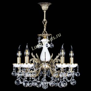 Люстра бронзовая Атланта из мрамора №5/3 Шар в Сочи отзыв и фото покупателя