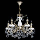 Люстра бронзовая Атланта из мрамора №5/3 Шар в Сочи