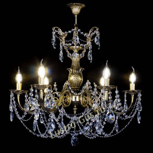 Люстра бронзовая Делия №6 баден в Сочи Гусь Хрустальный