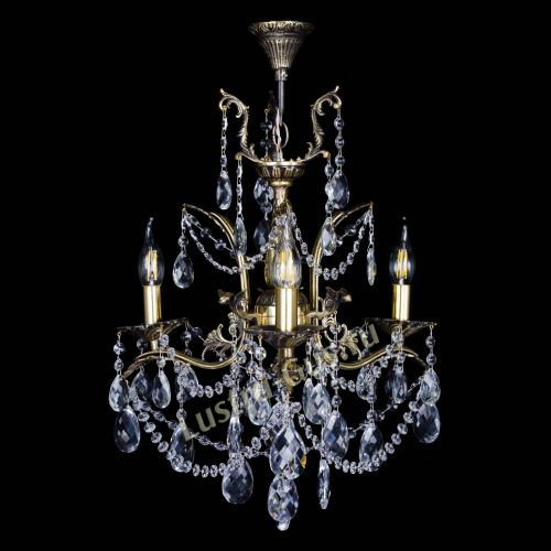 Бронзовая люстра Гелла №3 баден в Сочи Гусь Хрустальный