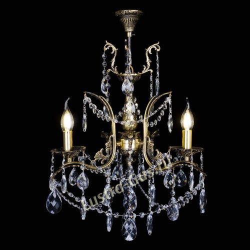 Бронзовая люстра Гелла №3 баден в Сочи Гусь Хрустальный