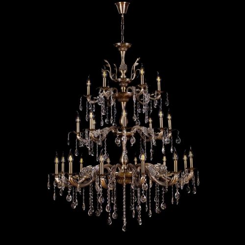 Люстра под бронзу Винтаж №1 1,1 м - Глаз Дракона под бронзу в Сочи Гусь Хрустальный